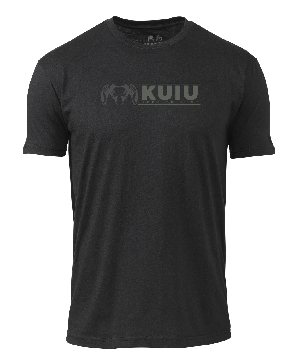 24940-KUIU-Here-to-Hunt-Logo-TShirt-BL-FrontMannequin-2026_1000x
